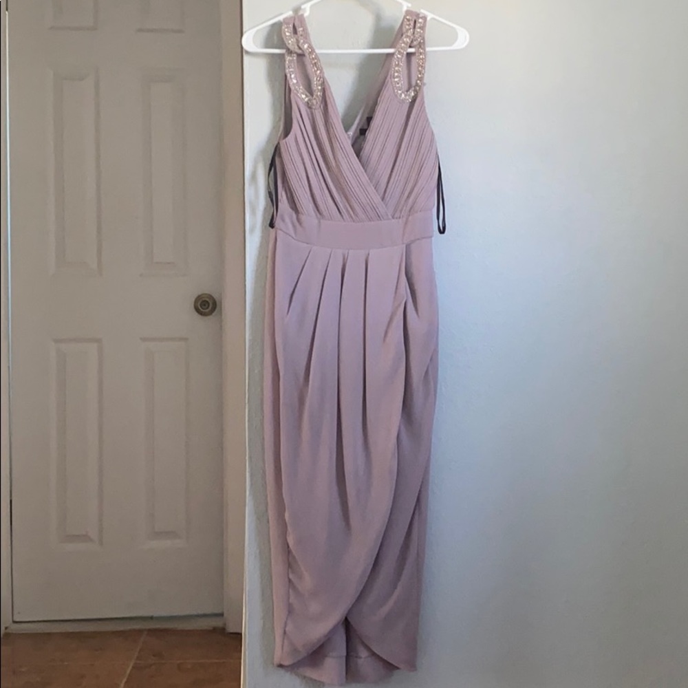 TFNC Dove Gray Bridesmaid Dress from ASOS